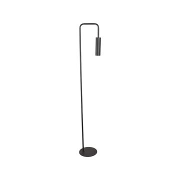 Ferroli : zwart metalen vloerlamp