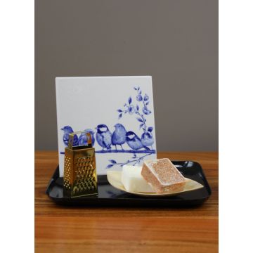 Tafel decoratie set Bosvogels: geur, nostalgie, ambacht en stijl