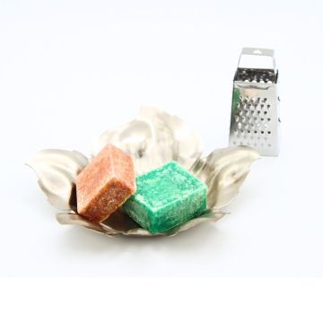 Patchouli/Amber: geurblokjes vintage cadeauset DecoThuis X Homebreeze