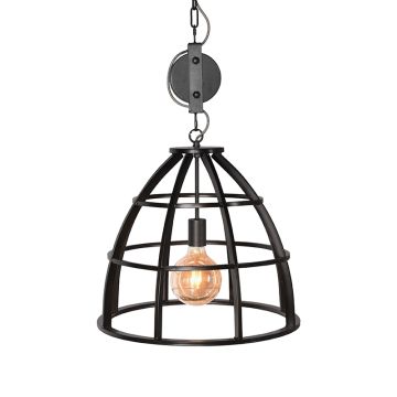 Fuse: hanglamp zwart metaal