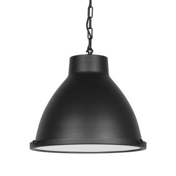 Industry: hanglamp zwart metaal
