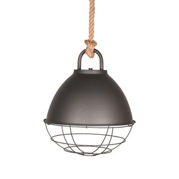 Korf: hanglamp burned steel metaal M