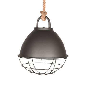 Korf: hanglamp burned steel metaal L