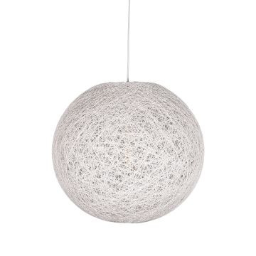 Twist: hanglamp wit vlas L