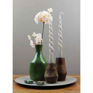 Set Malaga: complete decoratie set in groen, hout en keramiek