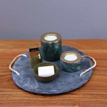 Tafel decoratie set Vonk: een stoer en stijlvol lichtaccent
