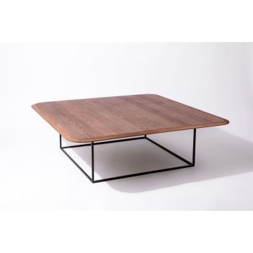 Oakfield Evita: salontafel massief eikenhout walnootolie 120 cm