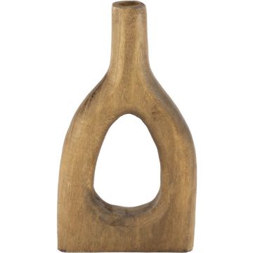 Donut: vaas hout walnoot