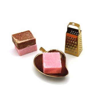 Rose/Amber: geurblokjes vintage cadeauset DecoThuis X Homebreeze