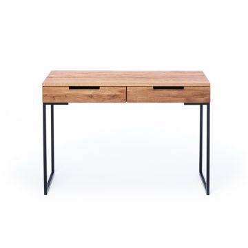 Oakfield Nilo: bureau massief eikenhout met lades