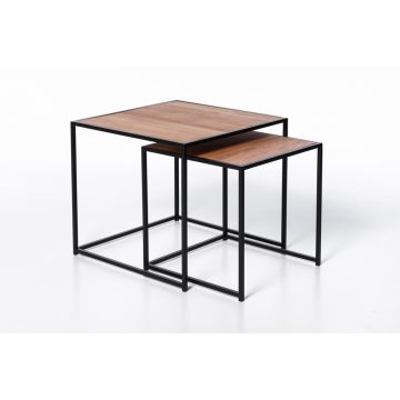 Oakfield Duo: salontafel vierkant