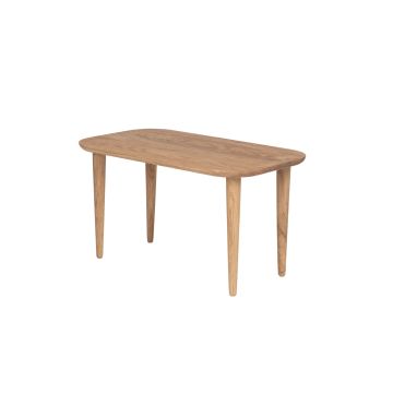 Oakfield Trio: salontafel massief eikenhout smal