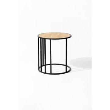Oakfield Eclipse: salontafel massief eikenhout